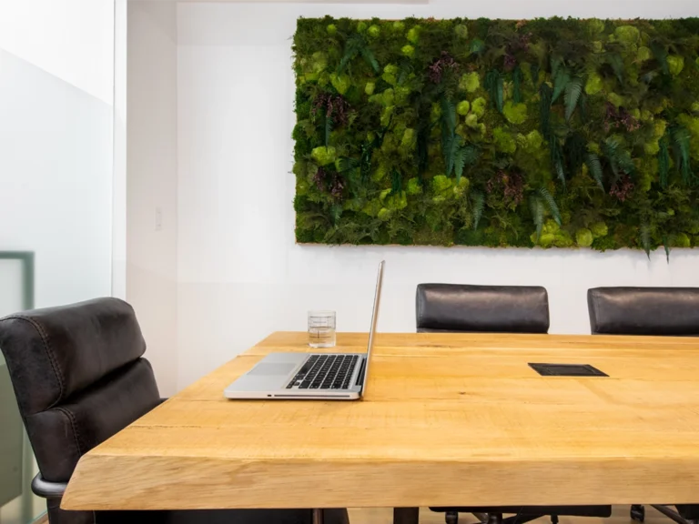 Plant Wall in Conference Room