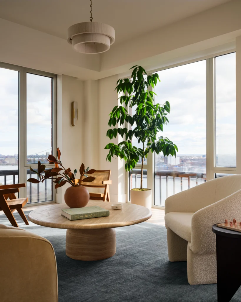 Views of Nature Beige Interior Design
